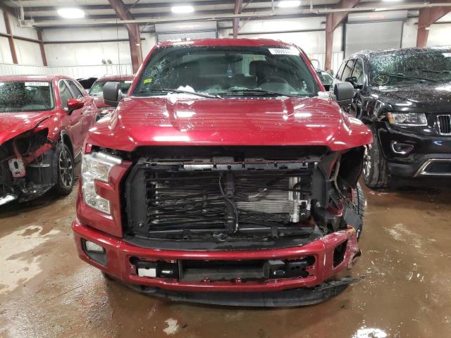 1FTEW1EG2GFA11072 - 2016 FORD F150 SUPER BURGUNDY photo 5