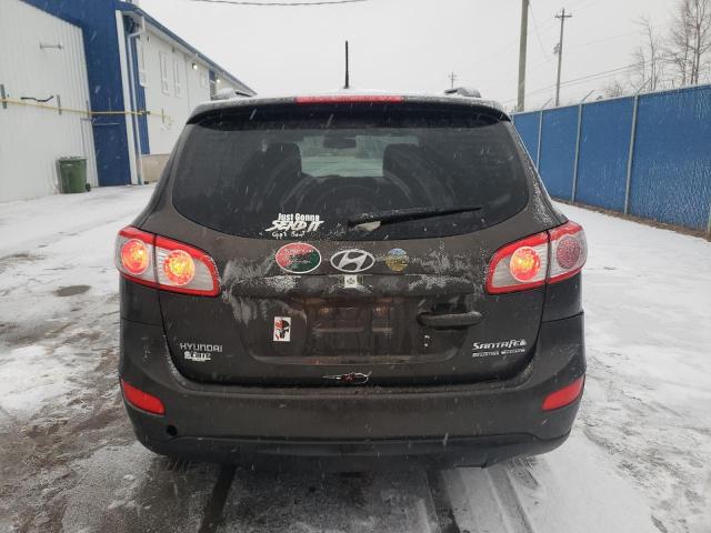 5XYZGDAG0BG030988 - 2011 HYUNDAI SANTA FE GLS BROWN photo 6