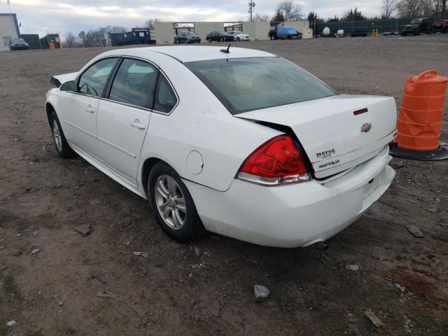 2G1WA5E34E1170745 - 2014 CHEVROLET IMPALA LIM LS WHITE photo 2