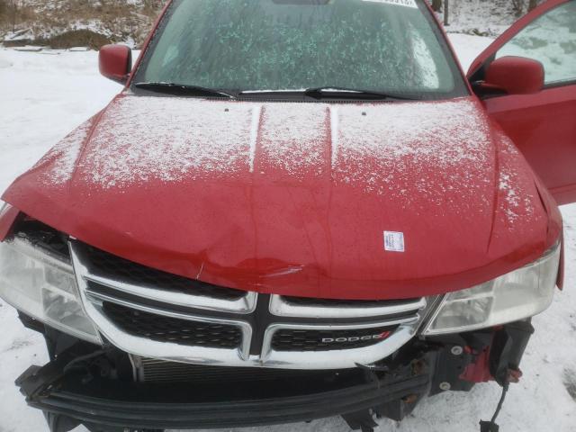 3C4PDCAB7ET226194 - 2014 DODGE JOURNEY SE RED photo 12