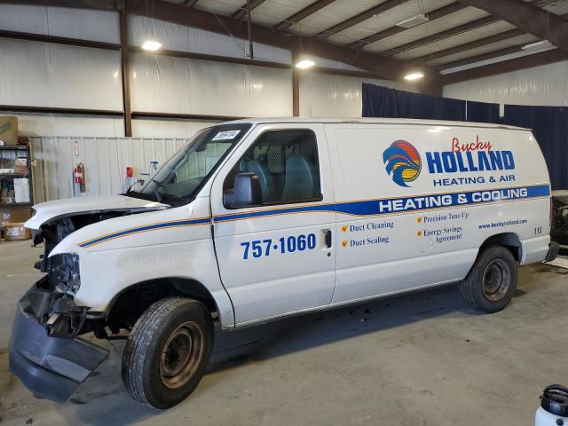 1FTNE14W58DA77267 - 2008 FORD ECONOLINE E150 VAN WHITE photo 1