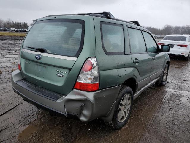 JF1SG67646H741091 - 2006 SUBARU FORESTER 2.5X LL BEAN GREEN photo 3