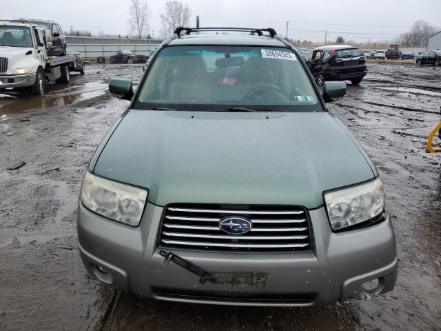 JF1SG67646H741091 - 2006 SUBARU FORESTER 2.5X LL BEAN GREEN photo 5