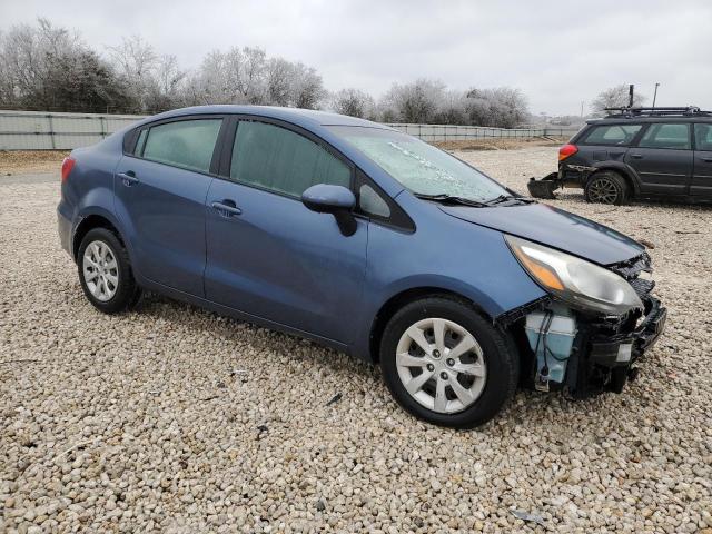 KNADM4A33G6684567 - 2016 KIA RIO LX BLUE photo 4