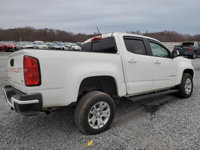 1GCGSCEN4M1121354 - 2021 CHEVROLET COLORADO LT WHITE photo 3