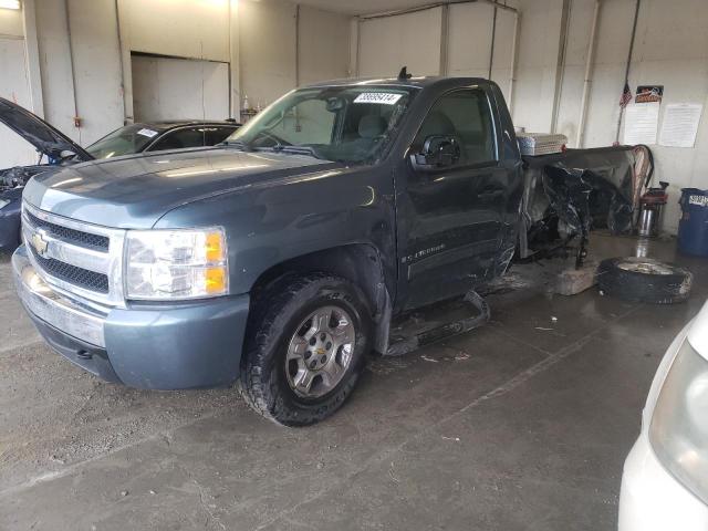 1GCEC14C38Z181724 - 2008 CHEVROLET SILVERADO C1500 BLUE photo 1