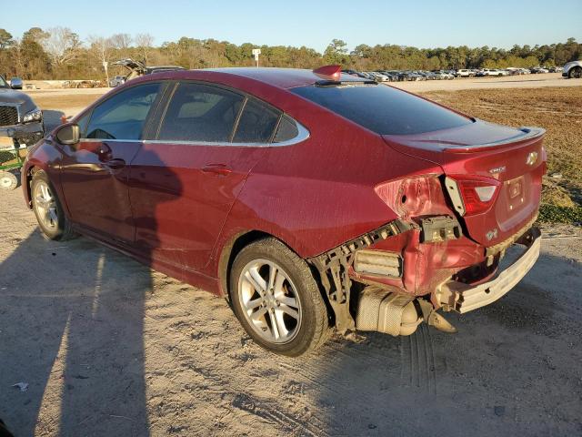 1G1BE5SM8H7202877 - 2017 CHEVROLET CRUZE LT RED photo 2