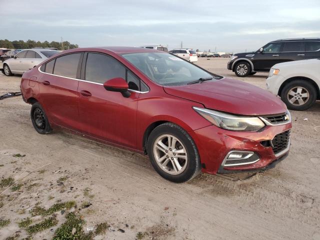 1G1BE5SM8H7202877 - 2017 CHEVROLET CRUZE LT RED photo 4