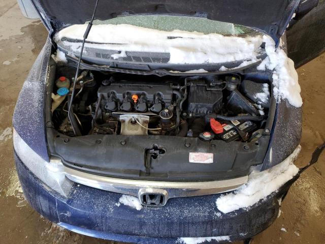2HGFA16928H507574 - 2008 HONDA CIVIC EXL ლურჯი ფოტო 11