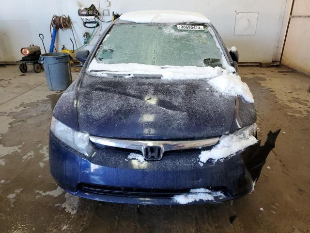 2HGFA16928H507574 - 2008 HONDA CIVIC EXL ლურჯი ფოტო 5