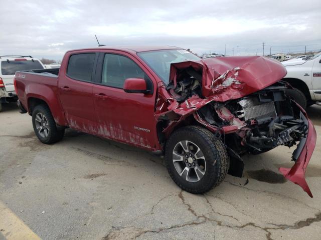 1GCGTDENXH1314374 - 2017 CHEVROLET COLORADO Z71 RED photo 4