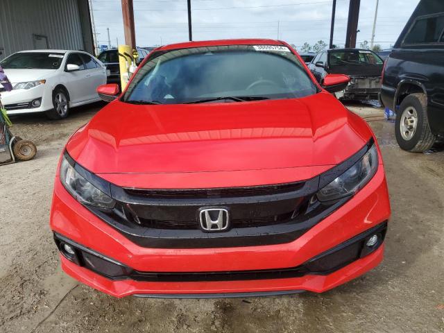 2HGFC2F87KH552542 - 2019 HONDA CIVIC SPORT RED photo 5