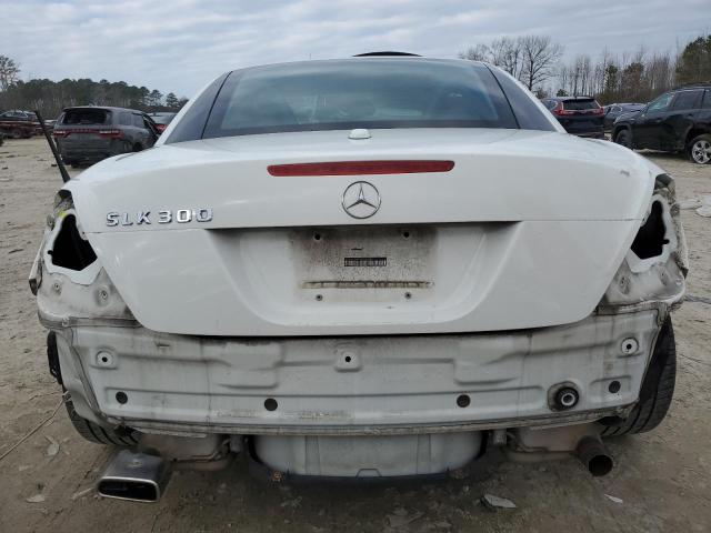 WDBWK54F99F208080 - 2009 MERCEDES-BENZ SLK 300 WHITE photo 6