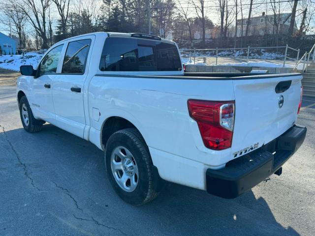 1N6AA1EC5MN525958 - 2021 NISSAN TITAN S WHITE photo 2