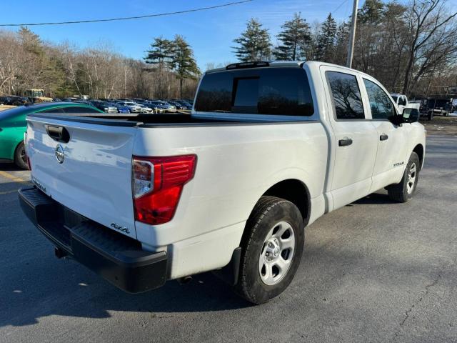 1N6AA1EC5MN525958 - 2021 NISSAN TITAN S WHITE photo 3