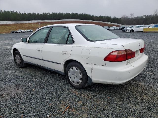 JHMCG5641XC046315 - 1999 HONDA ACCORD LX WHITE photo 2