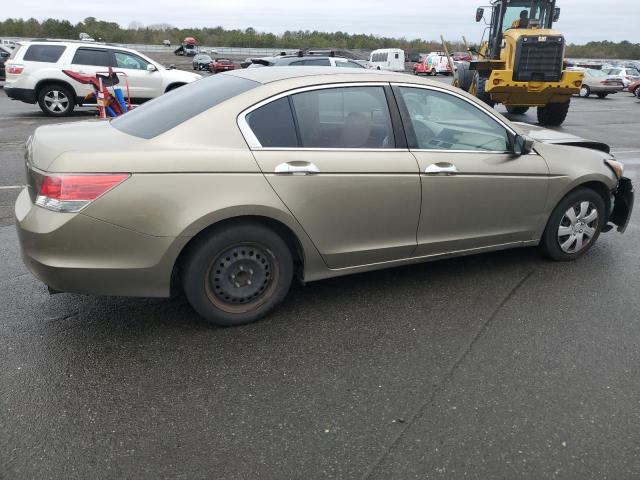 1HGCP2F34AA036003 - 2010 HONDA ACCORD LX TAN photo 3