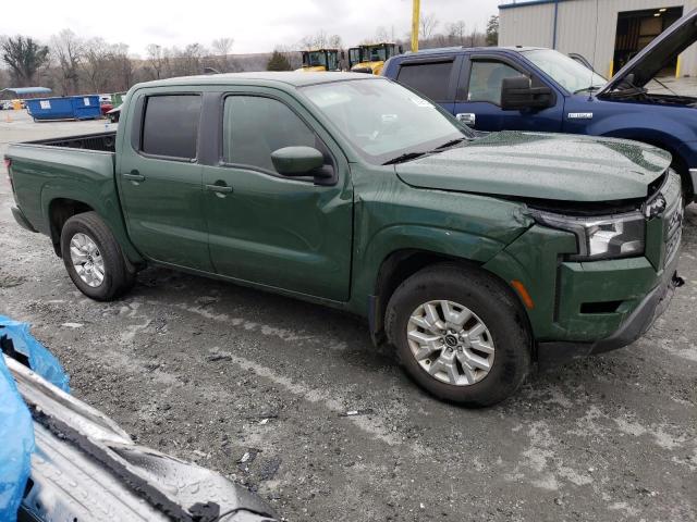 1N6ED1EK3NN692904 - 2022 NISSAN FRONTIER S GREEN photo 4