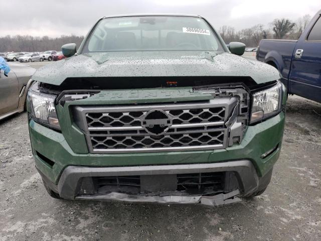 1N6ED1EK3NN692904 - 2022 NISSAN FRONTIER S GREEN photo 5