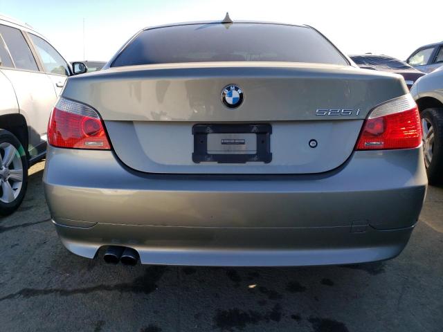 WBANE53597CY04492 - 2007 BMW 525 I SILVER photo 6