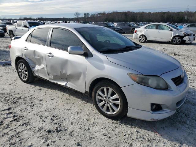 1NXBU4EE3AZ332058 - 2010 TOYOTA COROLLA BASE SILVER photo 4