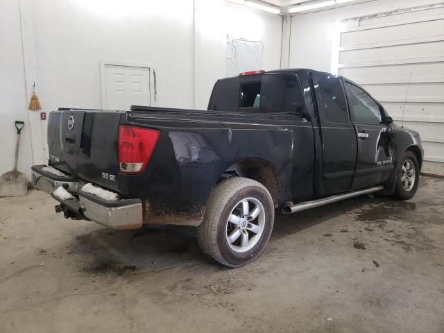 1N6BA06A07N218326 - 2007 NISSAN TITAN XE BLACK photo 3