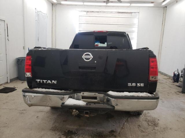 1N6BA06A07N218326 - 2007 NISSAN TITAN XE BLACK photo 6