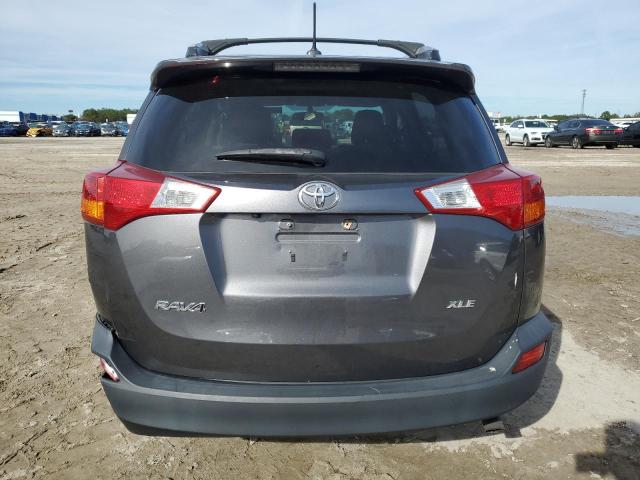 2T3WFREV7FW144621 - 2015 TOYOTA RAV4 XLE GRAY photo 6