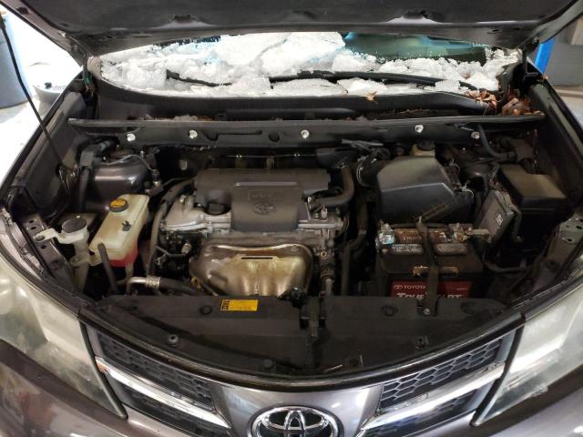 2T3ZFREV9EW092484 - 2014 TOYOTA RAV4 LE GRAY photo 11