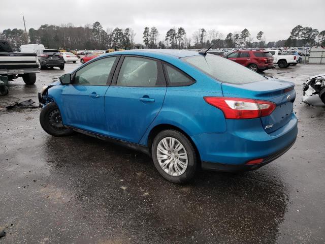 1FAHP3F29CL288764 - 2012 FORD FOCUS SE BLUE photo 2