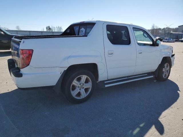 5FPYK1F51BB005824 - 2011 HONDA RIDGELINE RTL WHITE photo 3