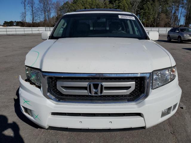 5FPYK1F51BB005824 - 2011 HONDA RIDGELINE RTL WHITE photo 5