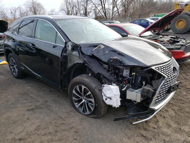 2T2HGMDA5NC092238 - 2022 LEXUS RX 450H BLACK photo 4