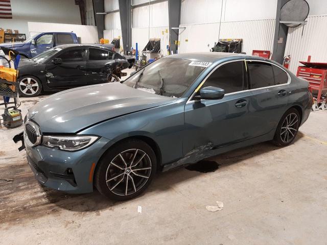 3MW5R7J0XL8B26022 - 2020 BMW 330XI TEAL photo 1