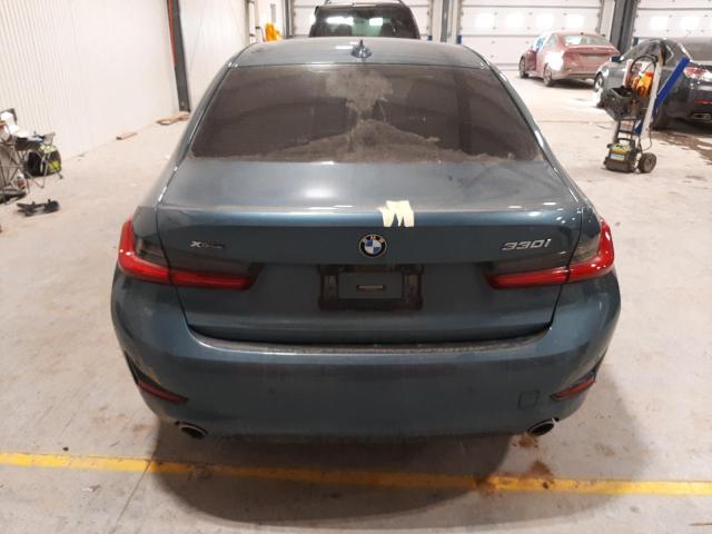 3MW5R7J0XL8B26022 - 2020 BMW 330XI TEAL photo 6