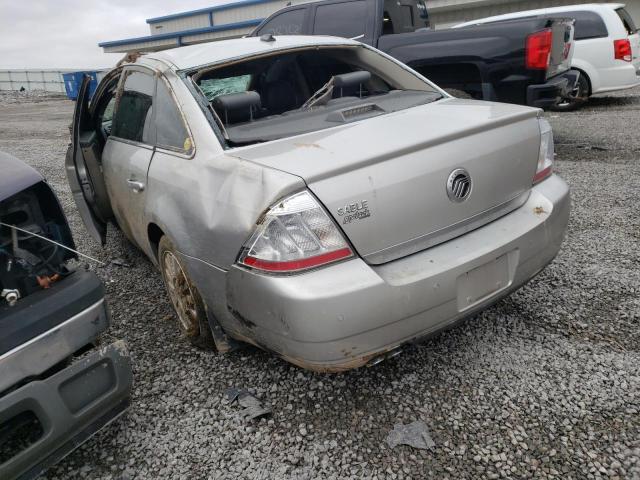 1MEHM40W98G610628 - 2008 MERCURY SABLE LUXURY SILVER photo 2