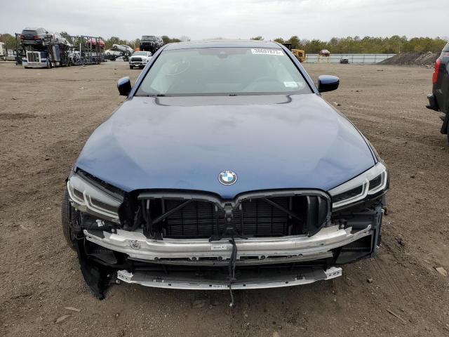 WBA73BJ05MWX20040 - 2021 BMW 540 XI BLUE photo 5