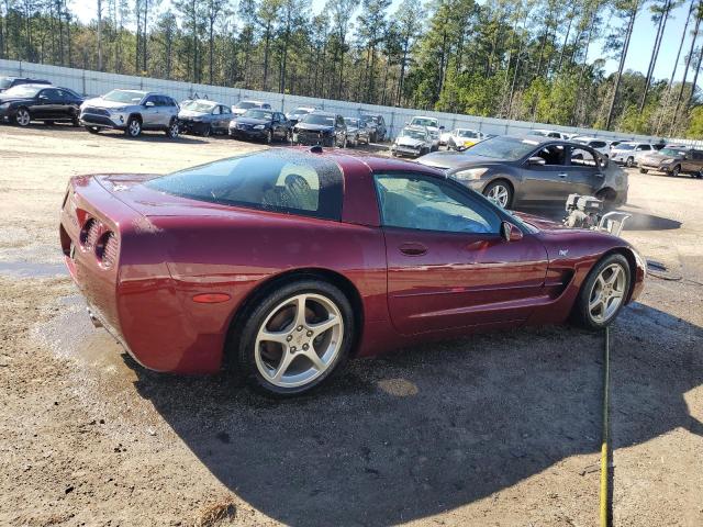 1G1YY22G235129021 - 2003 CHEVROLET CORVETTE MAROON photo 3