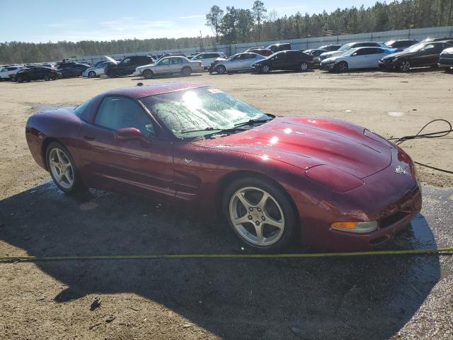 1G1YY22G235129021 - 2003 CHEVROLET CORVETTE MAROON photo 4