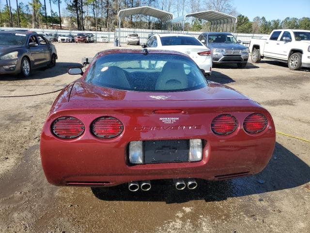 1G1YY22G235129021 - 2003 CHEVROLET CORVETTE MAROON photo 6