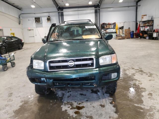 JN8DR09Y22W743490 - 2002 NISSAN PATHFINDER LE მწვანე ფოტო 5