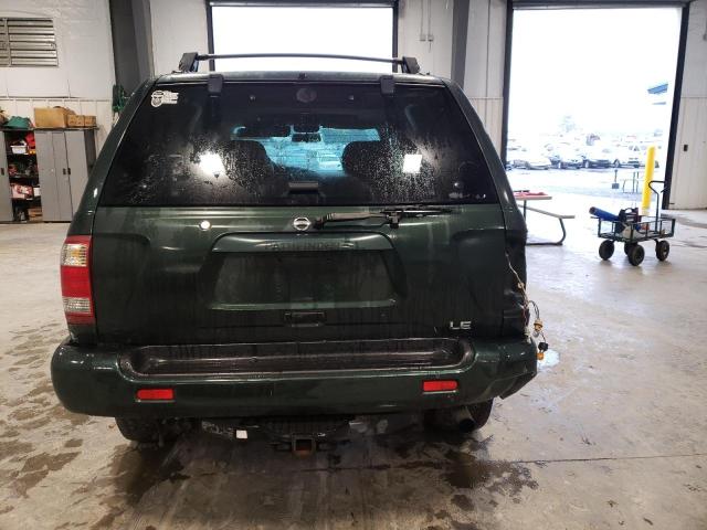 JN8DR09Y22W743490 - 2002 NISSAN PATHFINDER LE მწვანე ფოტო 6