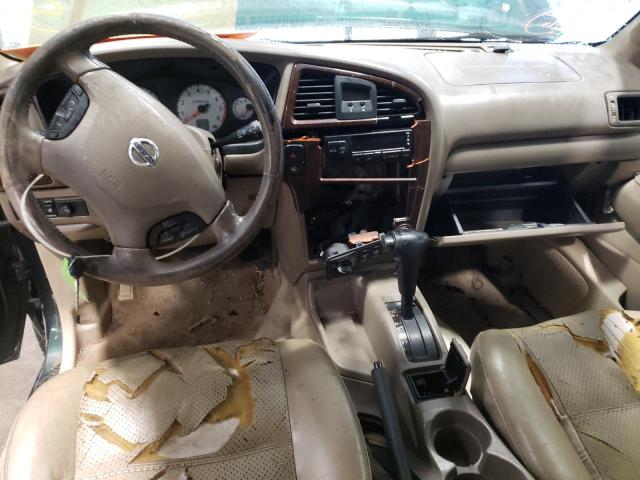 JN8DR09Y22W743490 - 2002 NISSAN PATHFINDER LE მწვანე ფოტო 8