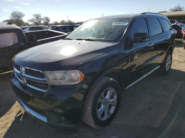 1C4RDHDG8DC664097 - 2013 DODGE DURANGO CREW BLACK photo 1