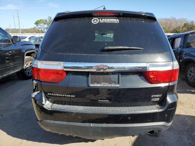 1C4RDHDG8DC664097 - 2013 DODGE DURANGO CREW BLACK photo 6