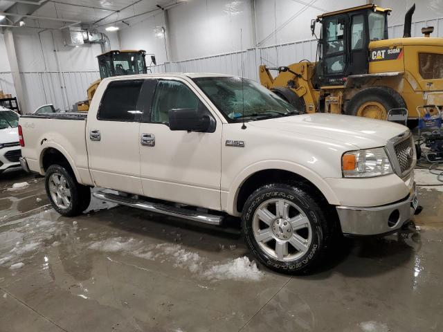 1FTPW14V67FA29356 - 2007 FORD F150 SUPERCREW CREAM photo 4