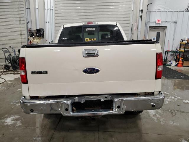 1FTPW14V67FA29356 - 2007 FORD F150 SUPERCREW CREAM photo 6