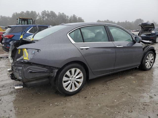 1HGCR3F87DA026985 - 2013 HONDA ACCORD EXL GRAY photo 3