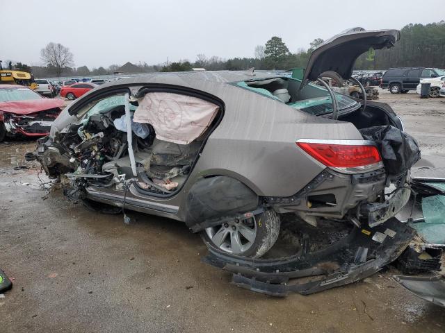 1G4GE5ED2BF177461 - 2011 BUICK LACROSSE CXS GRAY photo 2