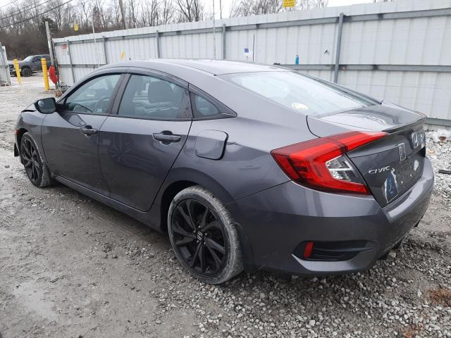 19XFC2F87KE024638 - 2019 HONDA CIVIC SPORT 灰色 照片 2